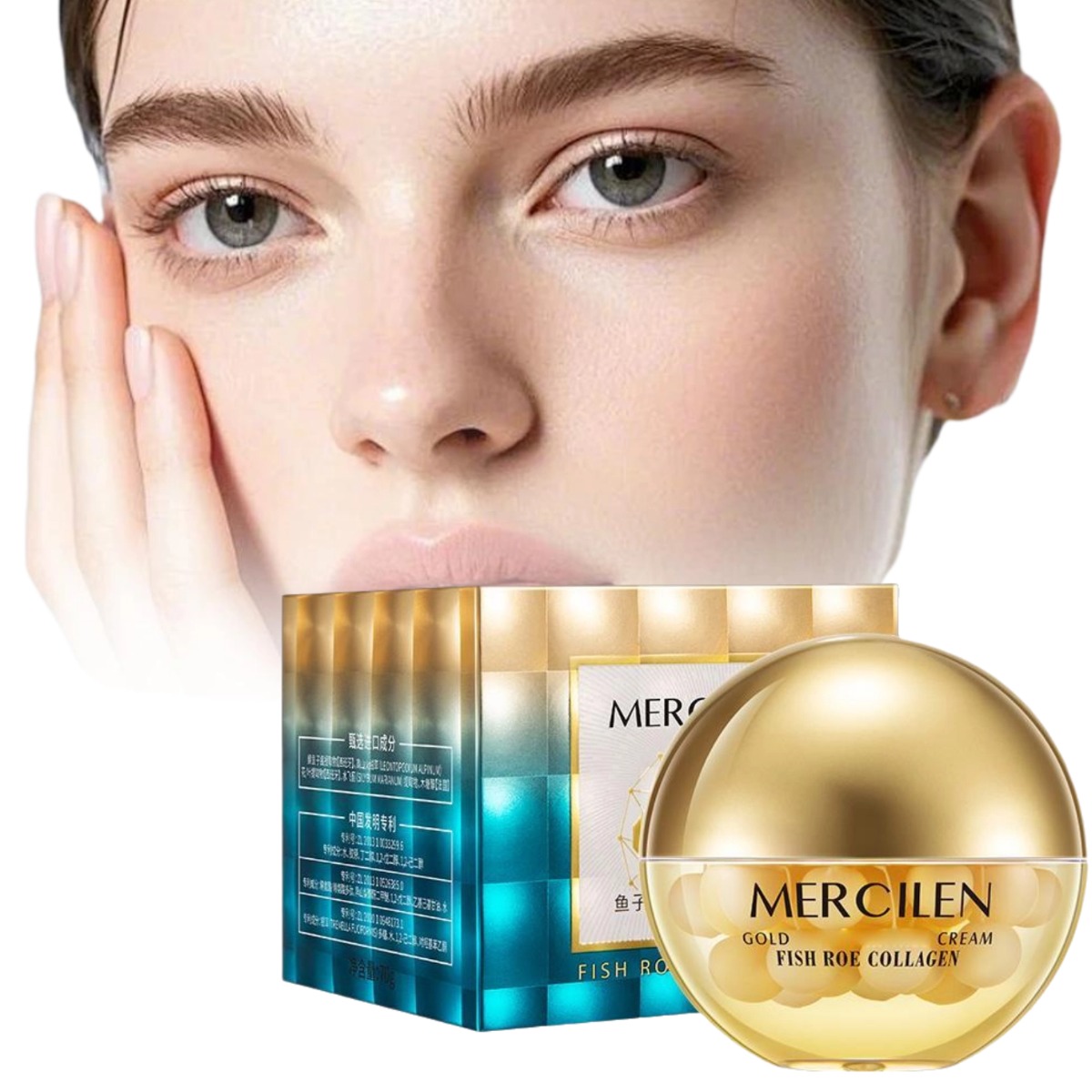 Luxury Gold Skincare - Коллагеновый пептидный крем для лица GOLD