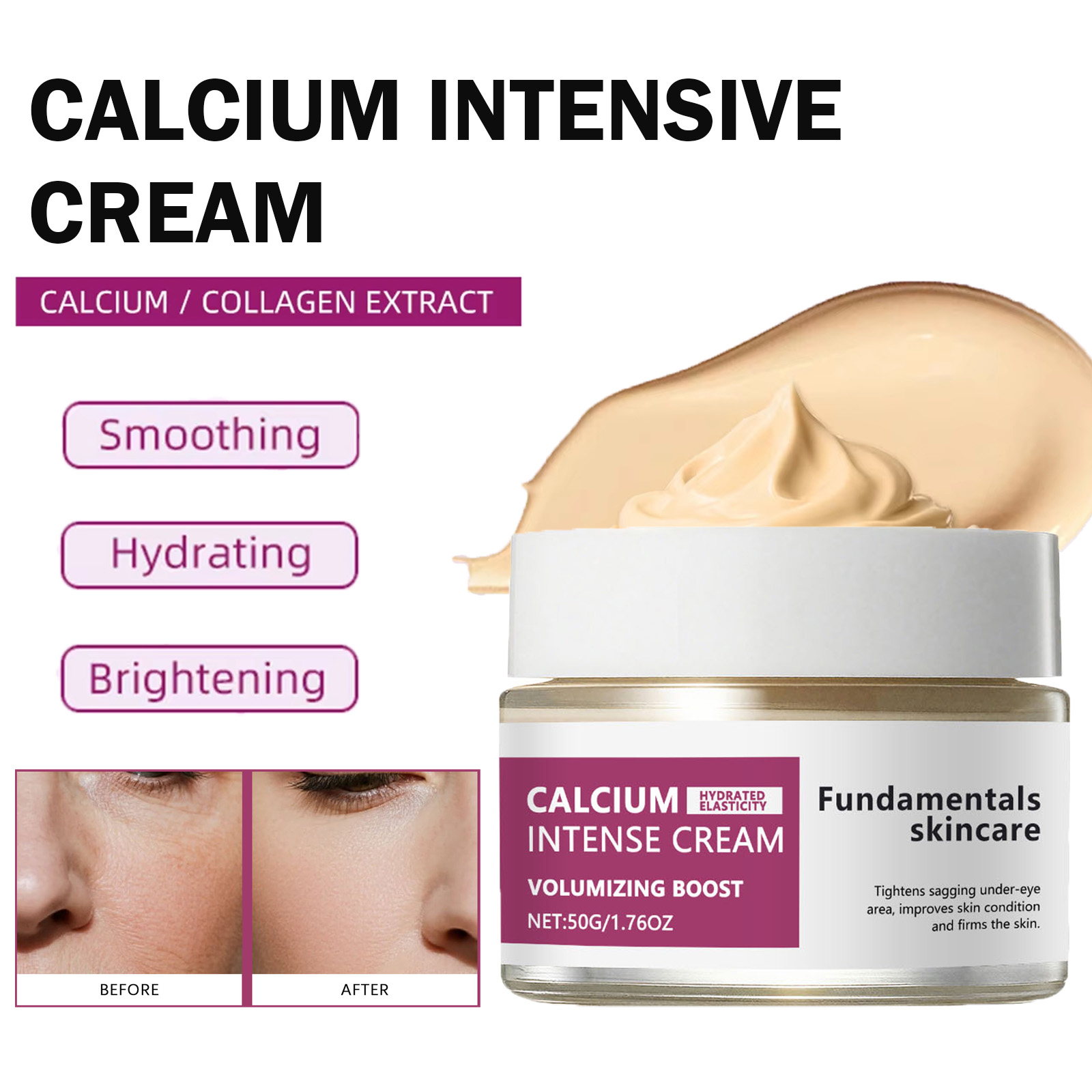 Luxury Skincare Brands - Крем с кальцием для интенсивного лифтинга,