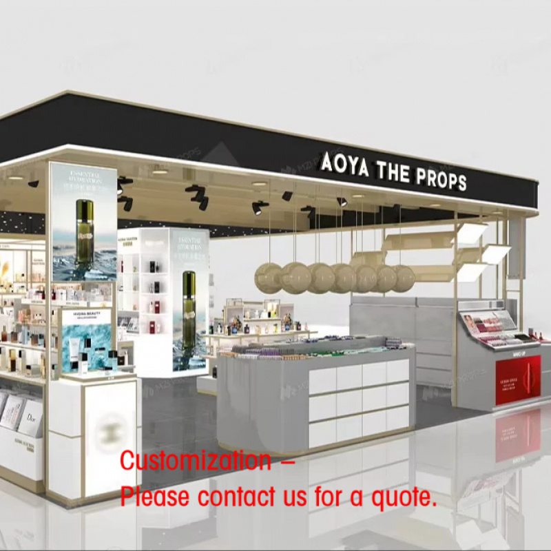 Luxury Skincare Shop - Индивидуальный роскошный косметический киоск, витрина для