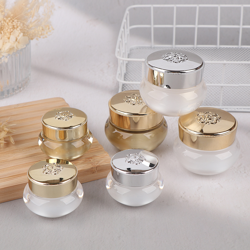 Luxury Skincare Cream - Акриловые пустые дорожные баночки для крема
