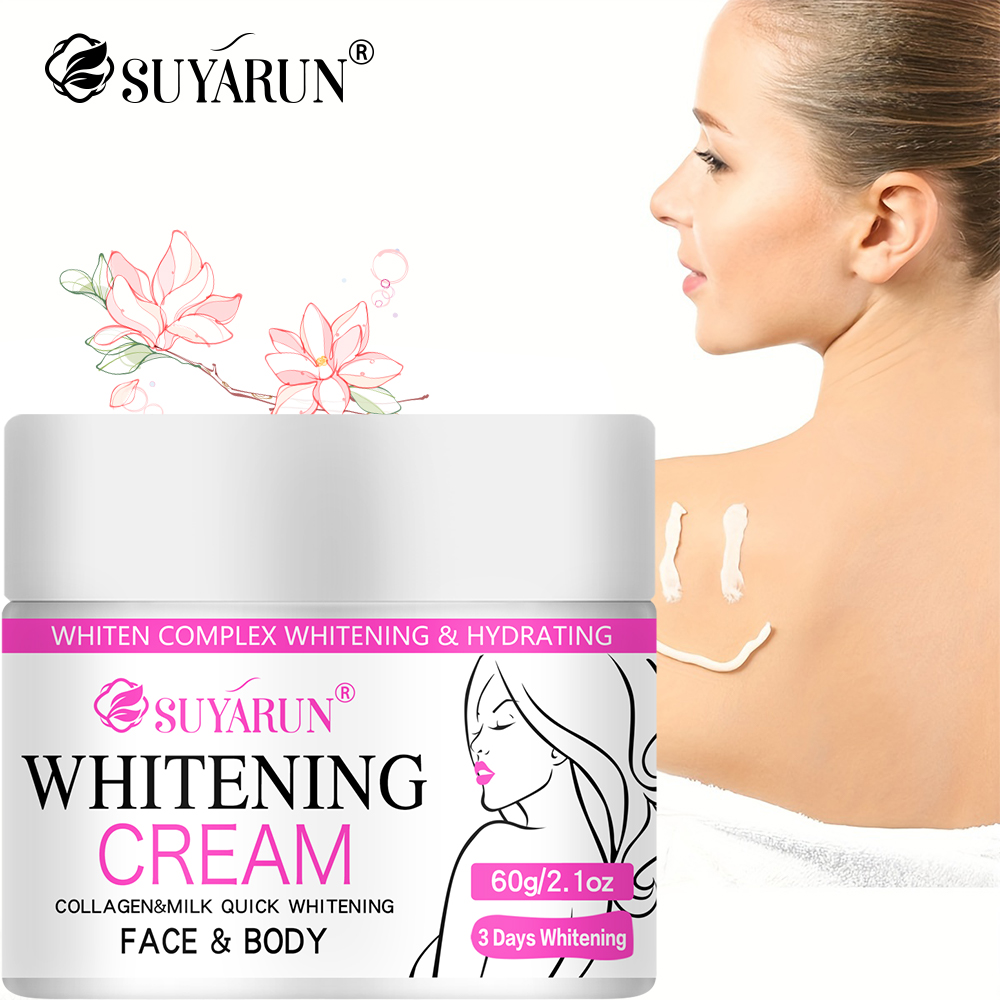 Luxury Skincare Gift Set - SUYARUN Рождественский подарок Осветляющий крем-отбеливающий увлажняющий