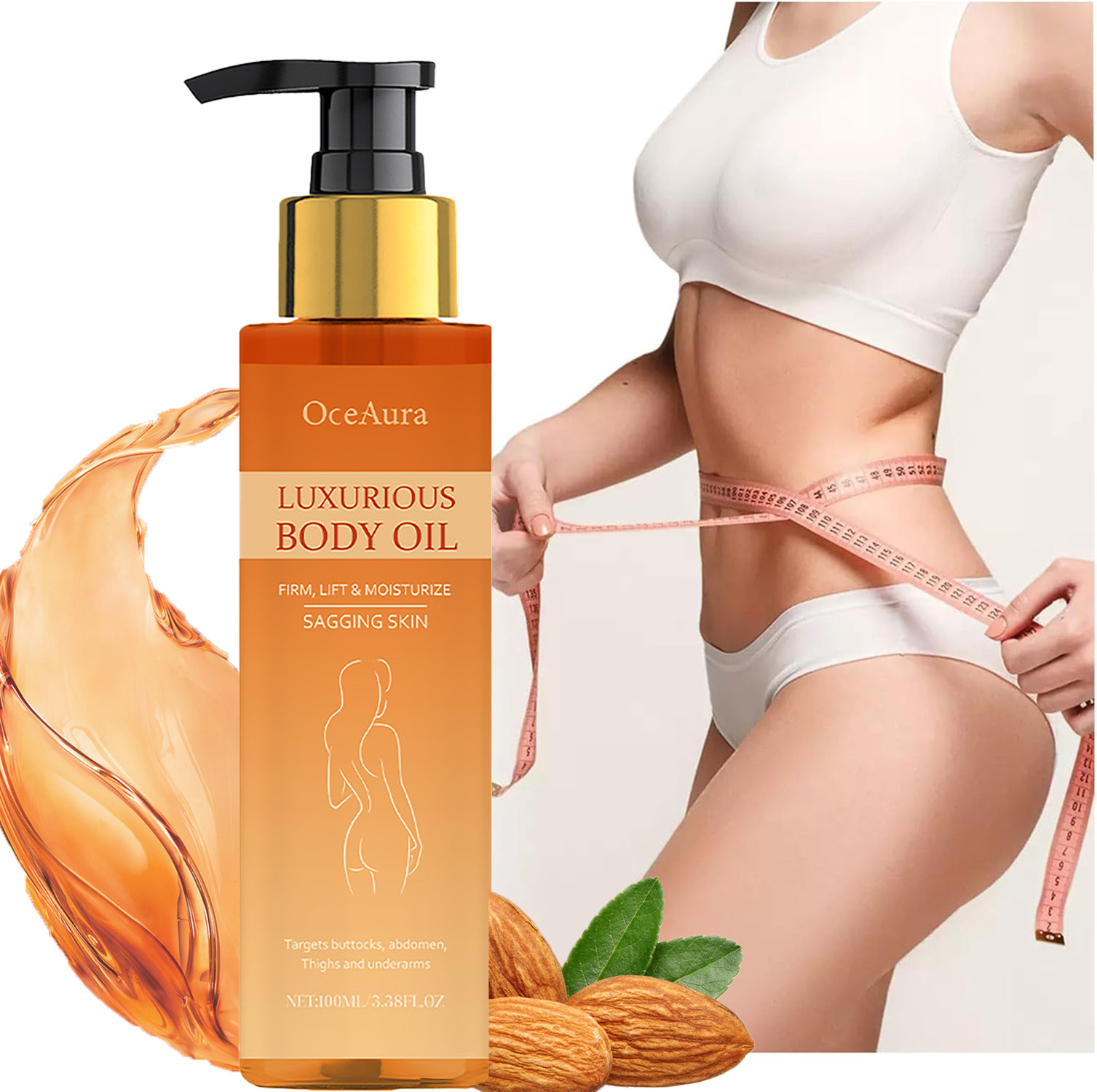 Luxury Skincare Cream - Лифтинговое и укрепляющее масло для тела,