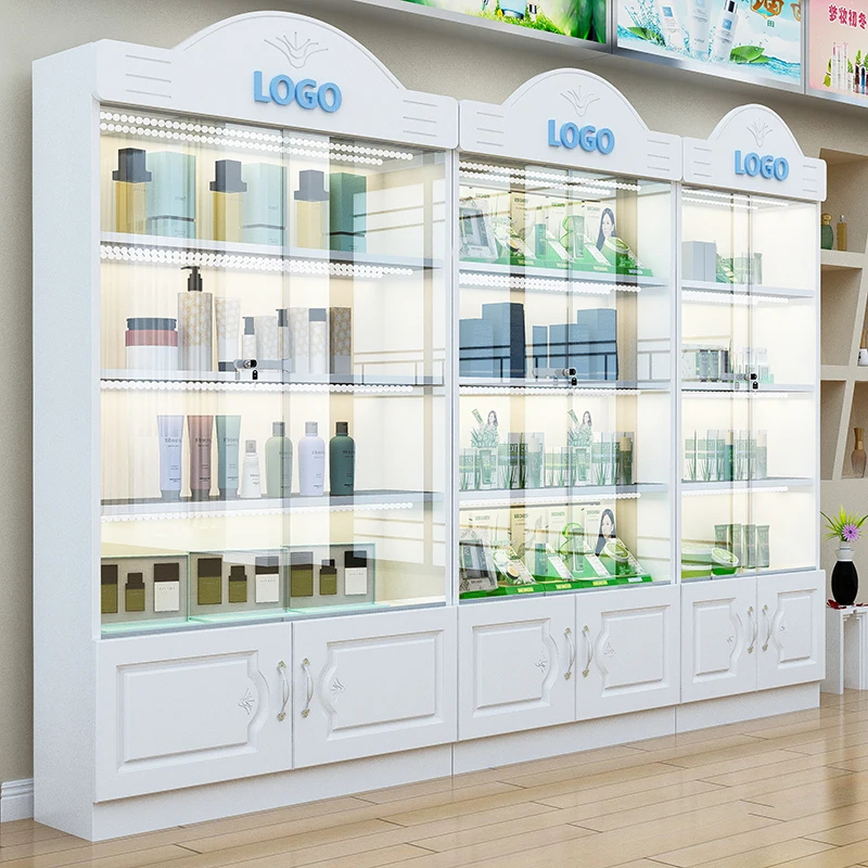 Luxury Skincare Shop - Элитные витрины для косметики, стеллажи для