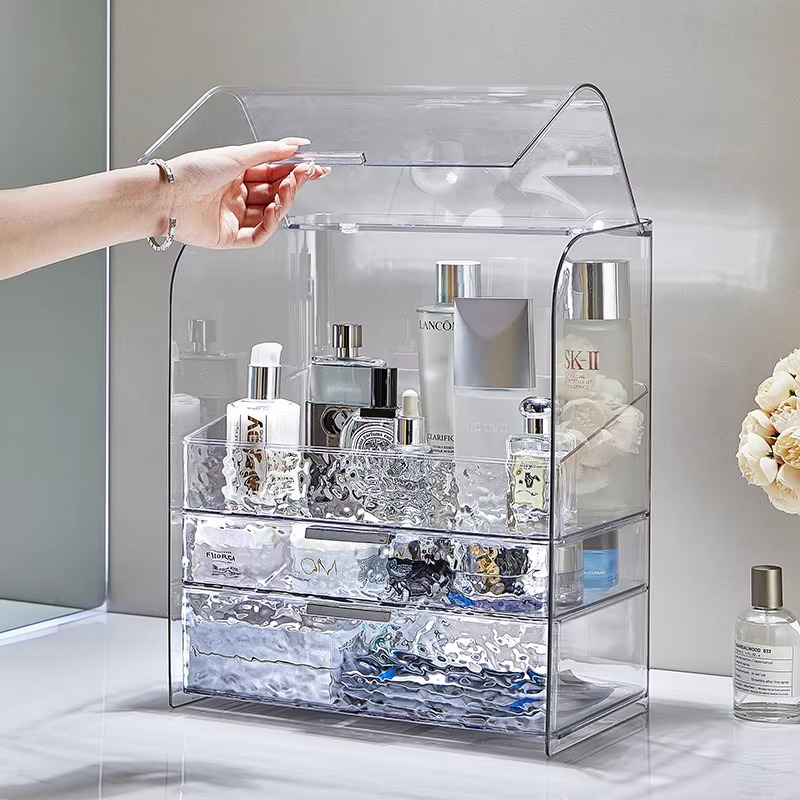 Luxury Skincare Fridge - Роскошная коробка для хранения макияжа с