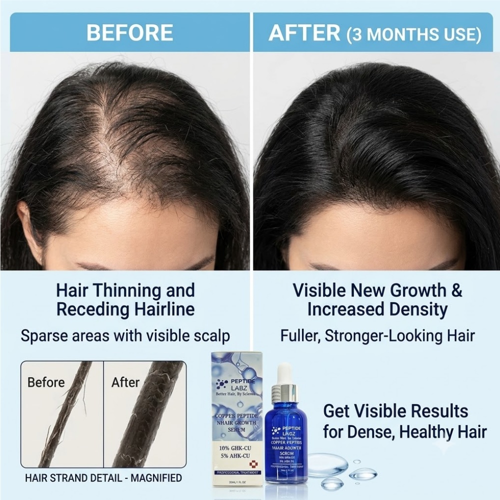 Эссенция для роста волос с пеп – обзор и цена Peptide Complex Serum