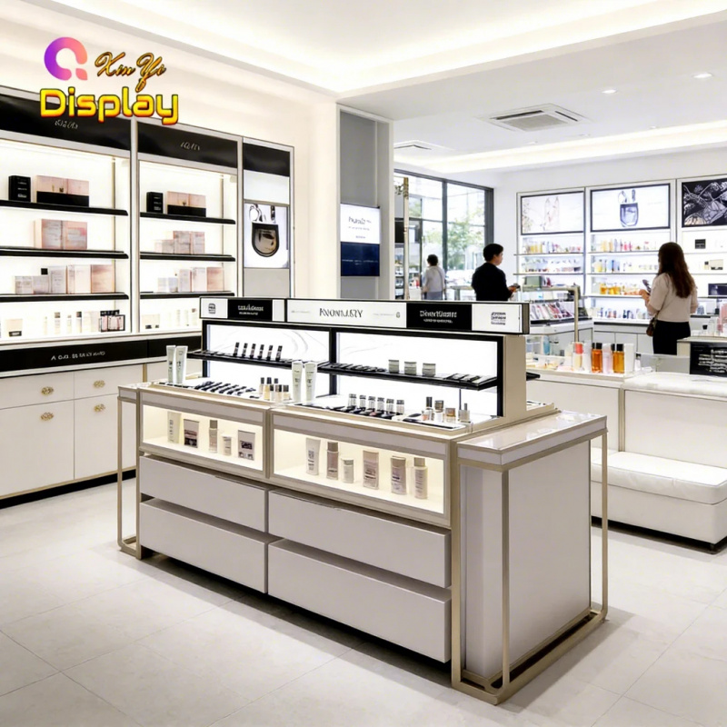 Элитные торговое оборудование  – обзор и цена Luxury Skincare Shop