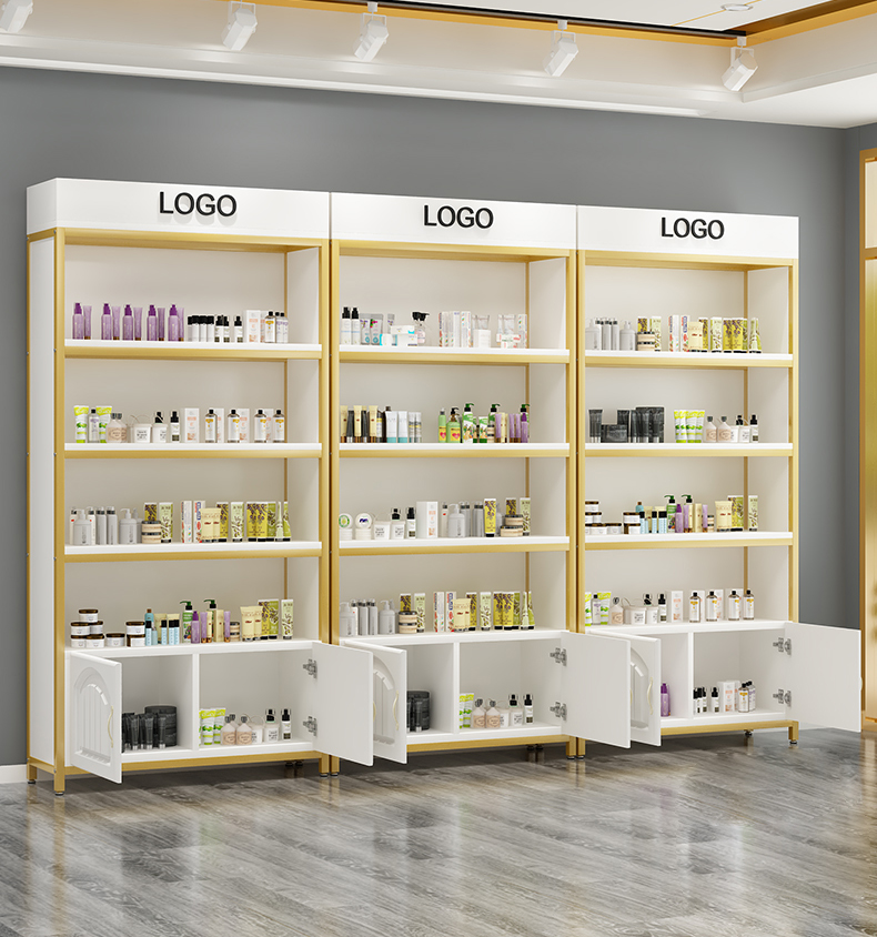 Стеллаж для косметики на заказ – обзор и цена Luxury Skincare Shop