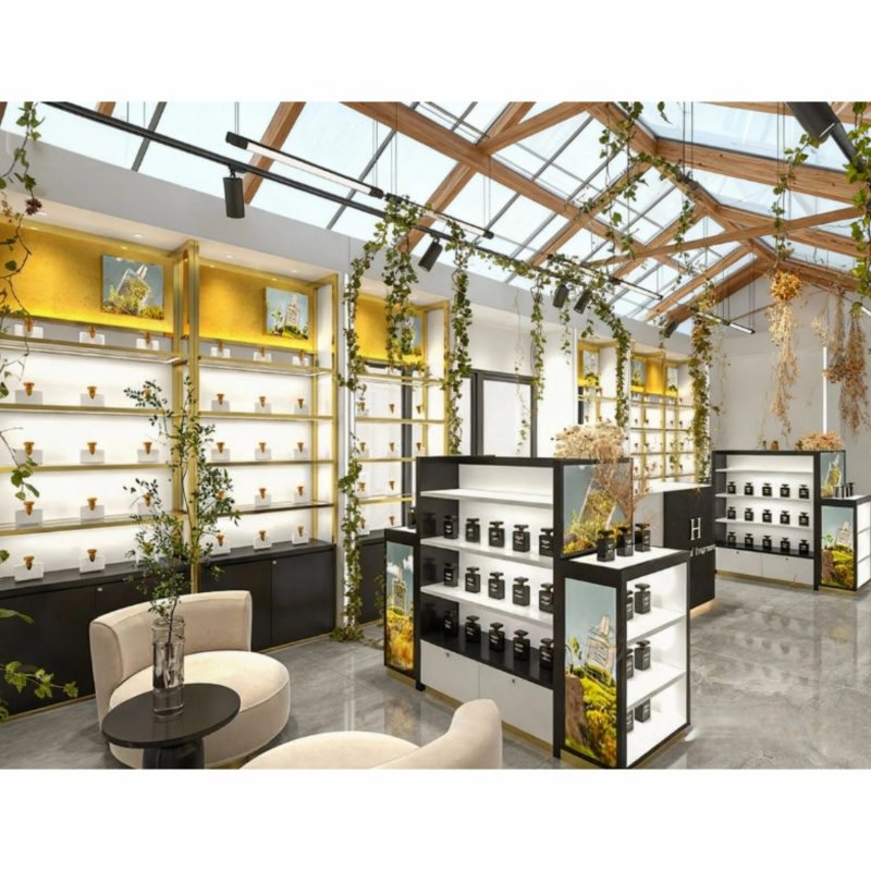 Стеллажи для косметики и парфю – обзор и цена Luxury Skincare Shop