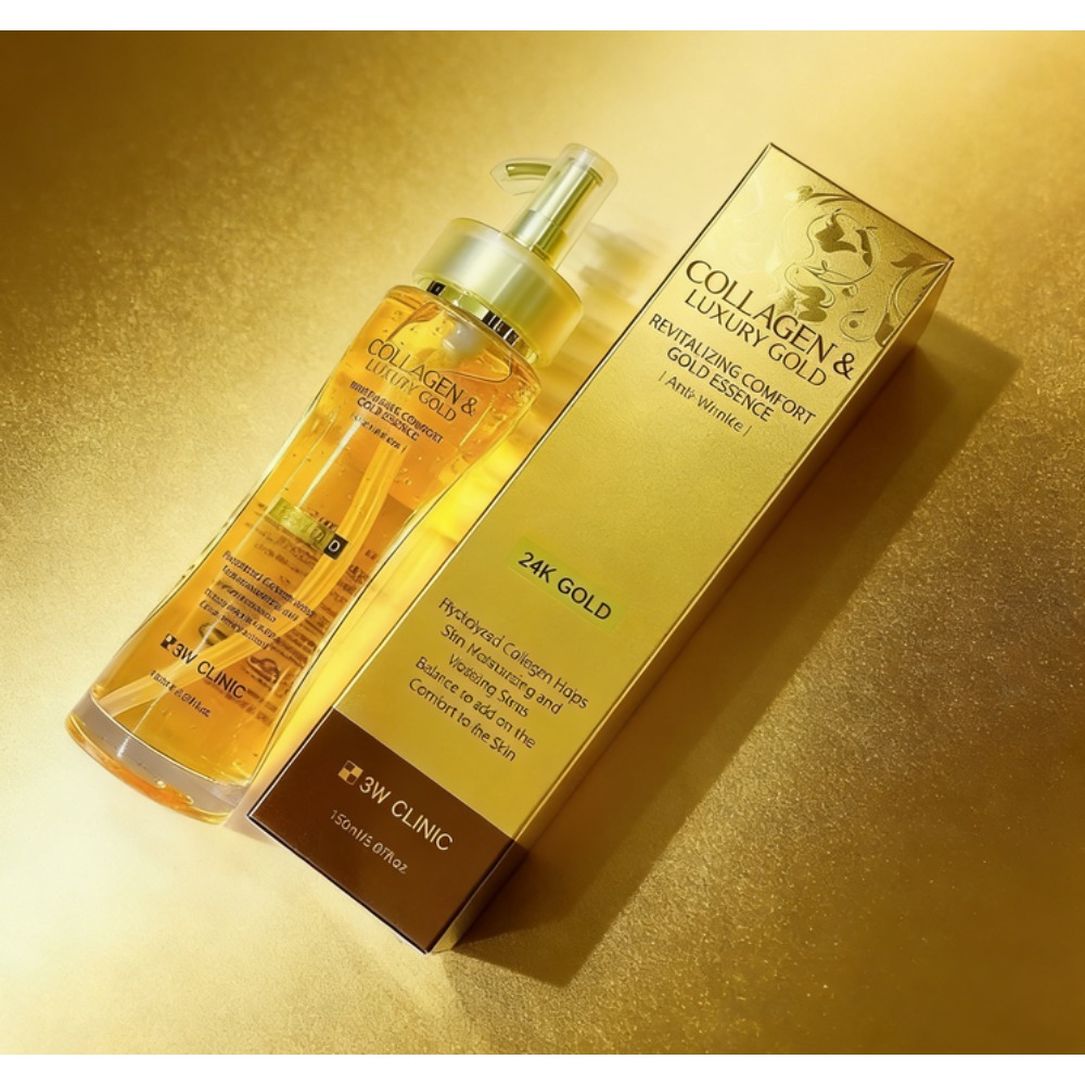 3WCLINIC Collagen & Luxury Gol – обзор и цена Luxury Gold Skincare