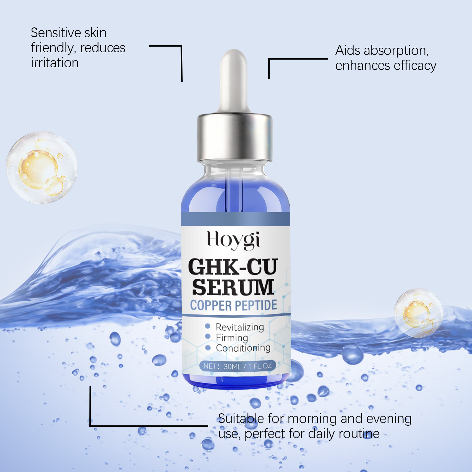 Сыворотка с пептидами меди GHK – обзор и цена Peptide Complex Serum