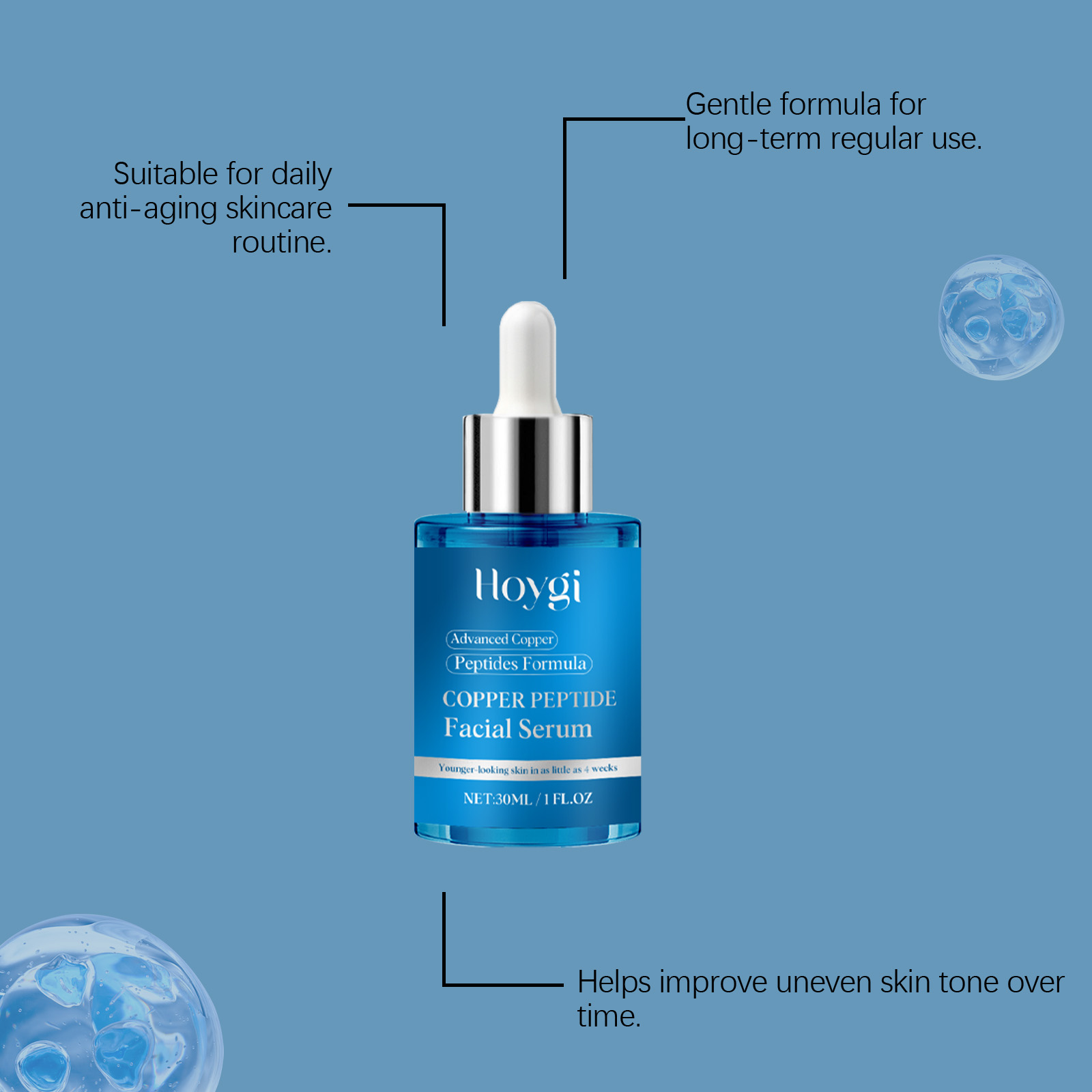 Сыворотка для лица HOYGI с пеп – обзор и цена Peptide Complex Serum